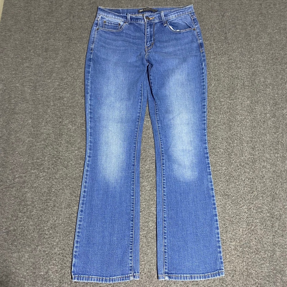 Levis 515 Bootcut Jeans Womens 8M Medium Wash Denim Blue 15516-0150 30x31 Boho